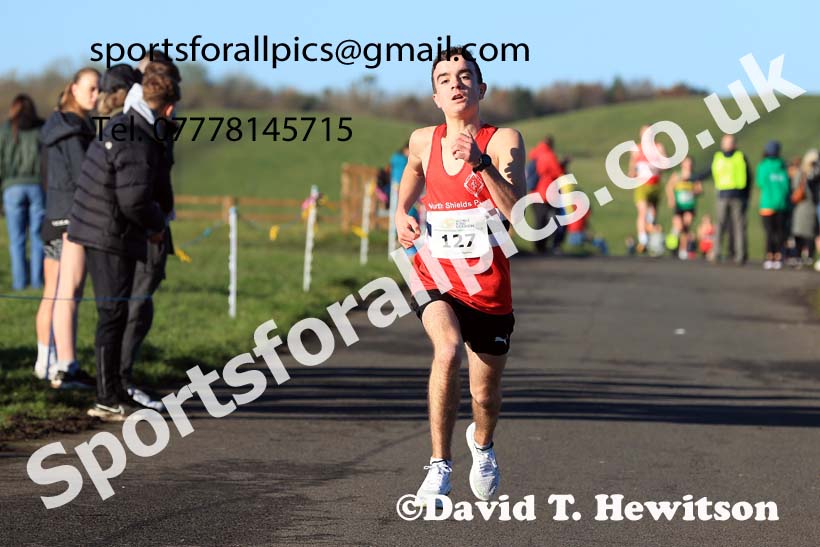 Mens and Womens under-17s and under-20s 2023 Heaton Memorial 10k Road Race, Newcastle Town Moor, Newcastle.  Photo: David T. Hewitson/Sports for All Pics